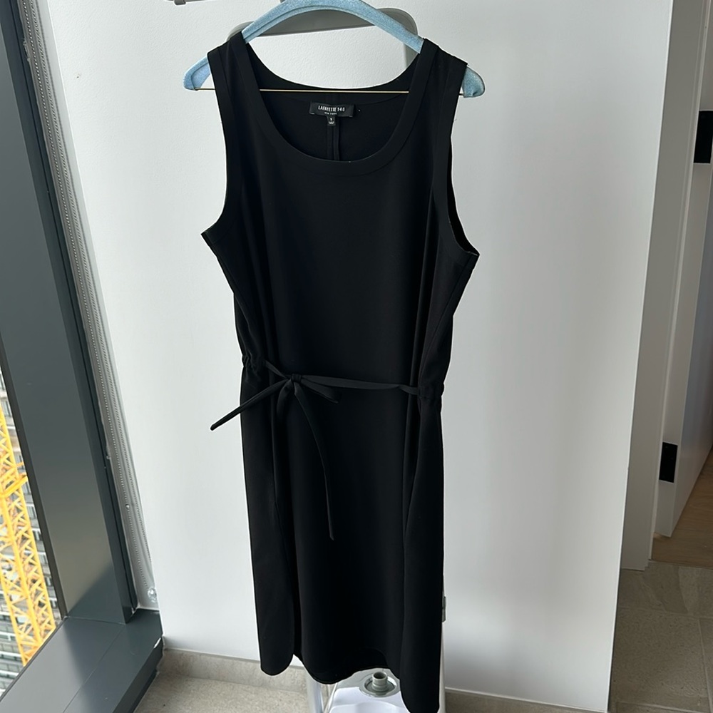 Adorable Lafayette 148 black dress. Never worn